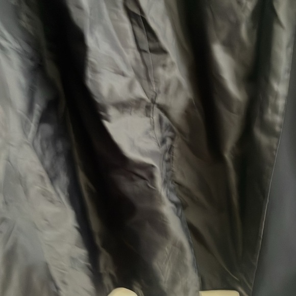 London Fog Blue Trench Coat with Structured Collar - Picture 6 of 7